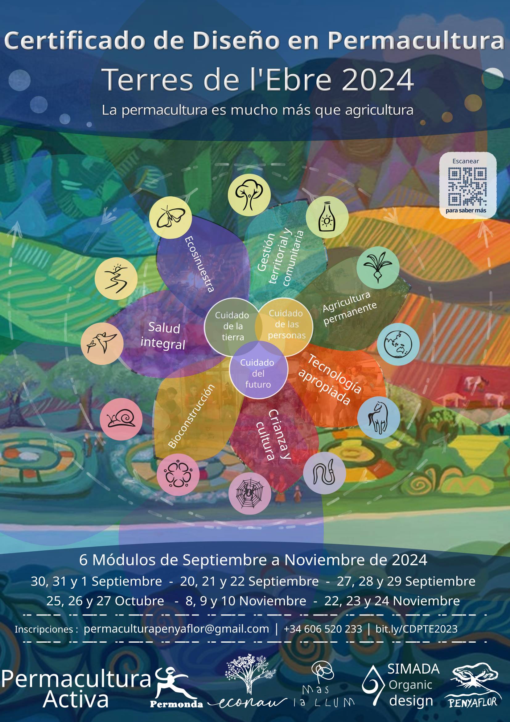 Certificado de diseño en permacultura terres de l'ebre 2024